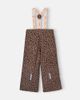 Tinycottons Tinycottons Leopard-print ski salopettes - 2