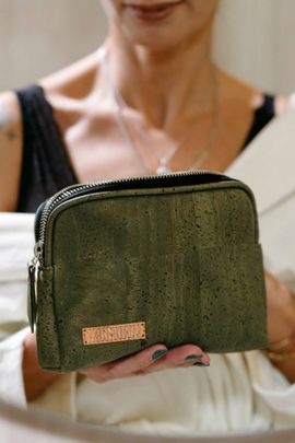 Tiradia Cork Tiradia Cork Sidekick Pouch Bag
