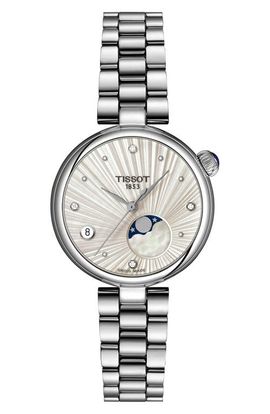 Tissot Tissot Bellissima Desir Moonphase Two-Tone Bracelet Watch, 36mm