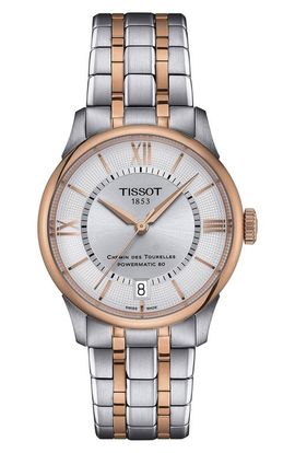 Tissot Tissot Chemin des Tourelles Powermatic 80 Bracelet Watch, 34mm