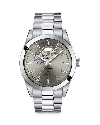 Tissot Tissot Gentleman Powermatic 80 Open Heart Watch 40mm