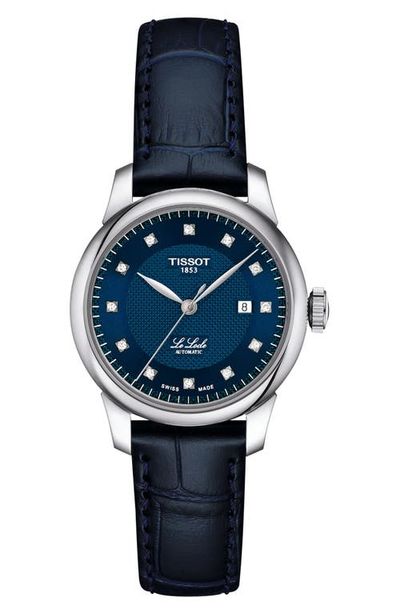 Tissot Tissot Le Locle Automatic Leather Strap Watch, 29mm