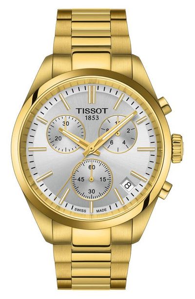 Tissot Tissot PR100 Chronograph Bracelet Watch, 40mm
