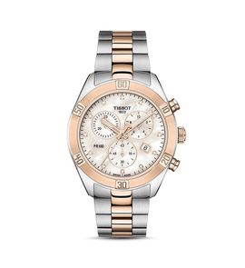 Tissot Tissot PR100 Link Bracelet Diamond Chronograph, 38mm