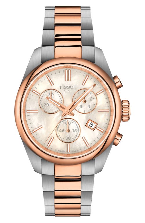 Tissot Tissot PR 100 Chronograph Two-Tone Bracelet Watch, 36mm