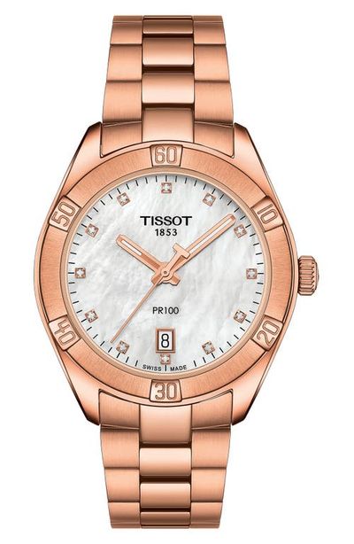 Tissot Tissot T-Classic PR100 Bracelet Watch, 36mm