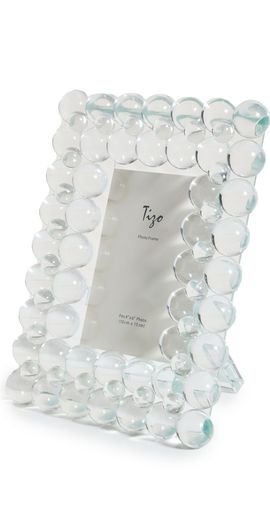 Tizo Design Tizo Design Clear Crystal Frame Multi Bubbles 4x6 Clear One
