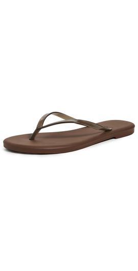 TKEES TKEES Aqua Jelly Flip Flops Brun