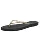 TKEES TKEES Aqua Jelly Flip Flops Onyx - 1