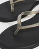 TKEES TKEES Aqua Jelly Flip Flops Onyx - 6