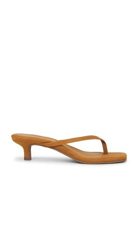 TKEES TKEES Julia Square Toe Suede Flip Flop