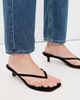 TKEES TKEES Square Toe Julia Suede Sandals Sable Suede - 3