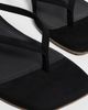 TKEES TKEES Square Toe Julia Suede Sandals Sable Suede - 6