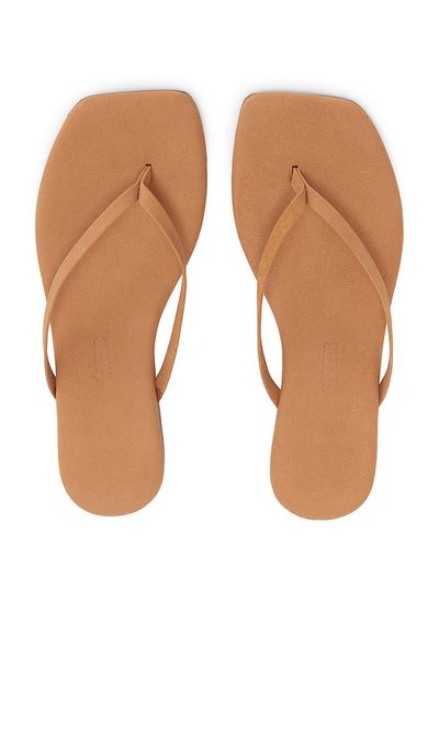 TKEES TKEES Square Toe Lily Suede Sandal