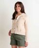 Toad & Co Toad & Co Bianca Crew Cardigan Embroidered - 1