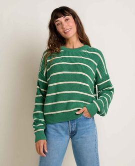 Toad & Co Toad & Co Bianca Shaker Crew Sweater