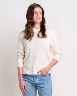Toad & Co Toad & Co Foothill Pointelle Long Sleeve Turtleneck