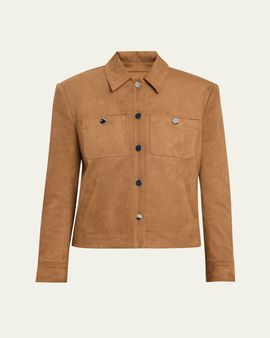 Toccin Isalya Boxy Button-Front Jacket