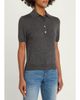 Toccin Rue Melange Cashmere Polo Shirt - 4