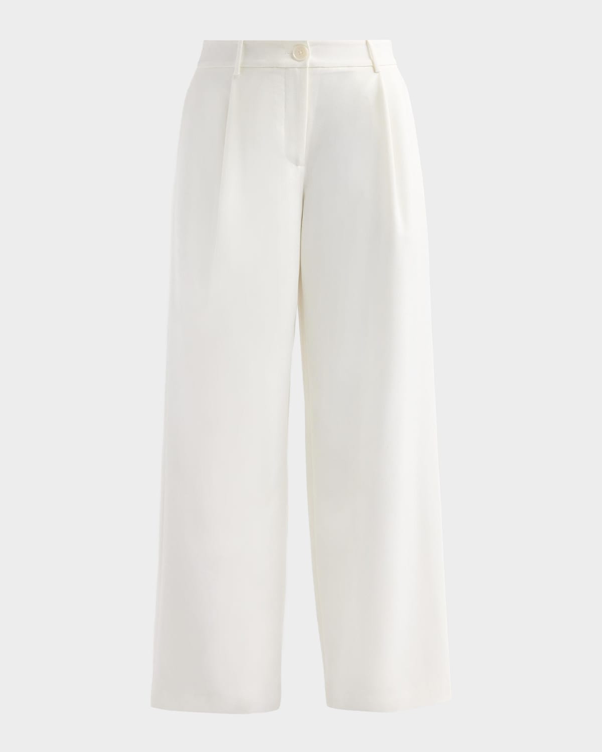 Toccin Solara Pleated-Front Wide-Leg Trousers
