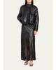Toccin Soren Fringed Faux Leather Mini Skirt - 2