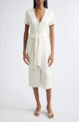Toccin Toccin Agnes Short Sleeve Sweater Dress