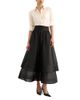 Toccin Toccin Amber Silk Tiered Maxi Skirt - 1