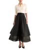 Toccin Toccin Amber Silk Tiered Maxi Skirt - 2