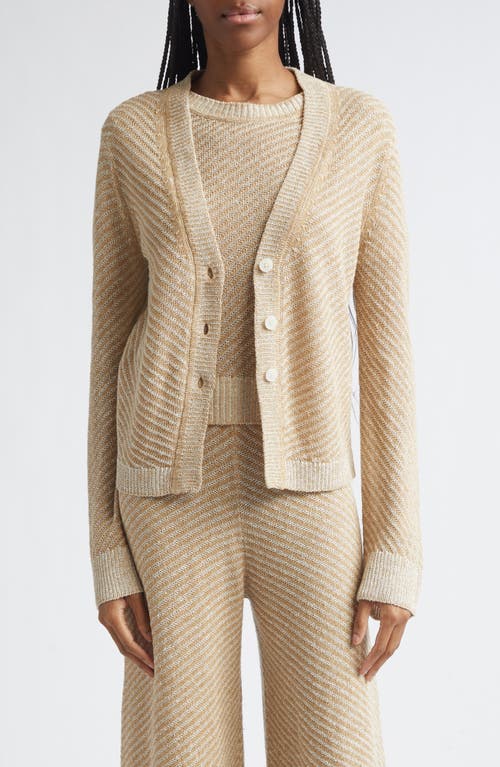 Toccin Toccin Bobby V-Neck Linen Cardigan