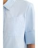 Toccin Toccin Brooks Cotton Stretch Cropped Shirt - 4