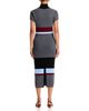 Toccin Toccin Dasha Half Zip Mock Neck Midi Dress - 4
