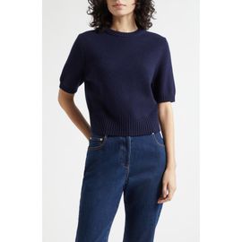 Toccin Toccin Elsie Short Sleeve Wool & Cashmere Sweater