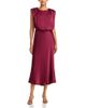 Toccin Toccin Flora Sleeveless Blouson Silky Satin Dress - 1