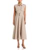 Toccin Toccin Gail Button Front Belted Midi Dress - 1