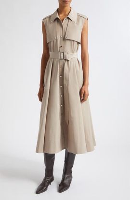 Toccin Toccin Gail Button Front Midi Dress