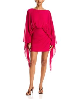 Toccin Toccin Guinevere Draped Mini Dress