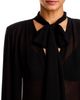Toccin Toccin Kaila Sheer Tie Neck Blouse - 4