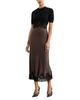 Toccin Toccin Kaya Colorblocked Lace Trim Midi Dress - 4