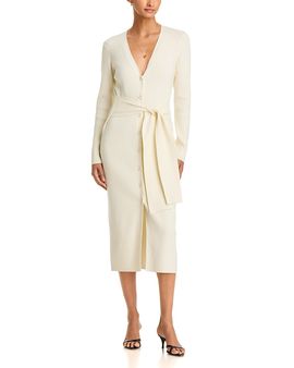 Toccin Toccin Lara Long Sleeve Cardigan Dress