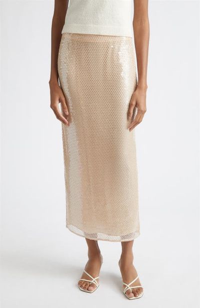 Toccin Toccin Leilani Sequin Knit Maxi Skirt