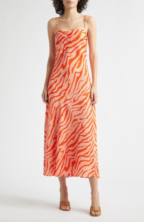 Toccin Toccin Lou Lou Zebra Print Slipdress