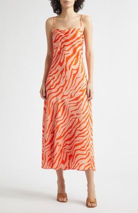 Toccin Toccin Lou Lou Zebra Print Slipdress