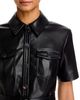 Toccin Toccin Lydia Belted Faux Leather Mini Dress - 3