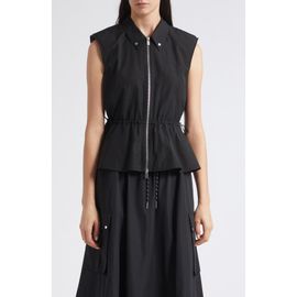 Toccin Toccin Lyra Zip Front Sleeveless Top