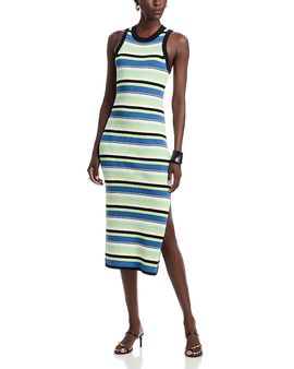 Toccin Toccin Piper Tie Waist Midi Dress