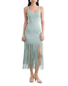 Toccin Toccin Roxanne Fringe Hem Dress