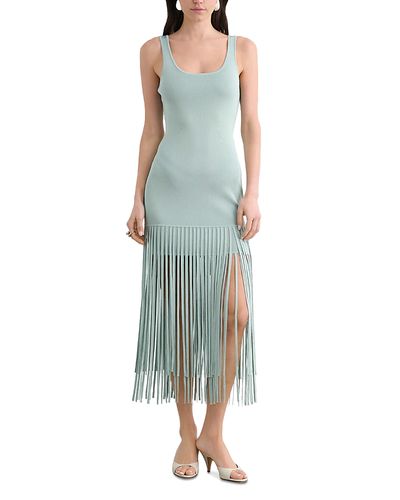Toccin Toccin Roxanne Fringe Hem Dress