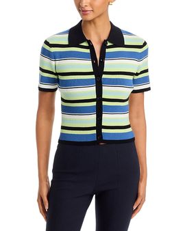 Toccin Toccin Shae Button Front Polo Shirt