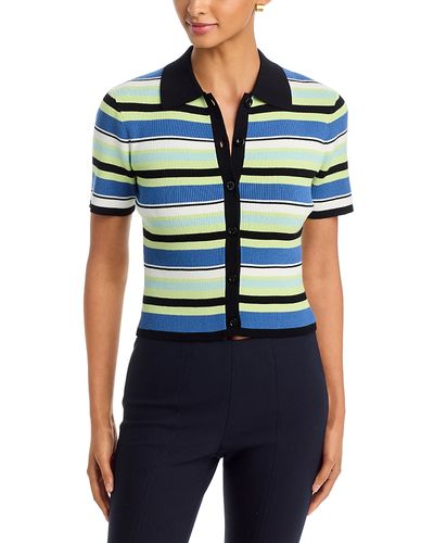 Toccin Toccin Shae Button Front Polo Shirt