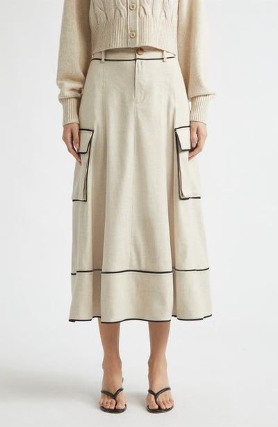 Toccin Toccin Shiloh High Waist Cargo Skirt